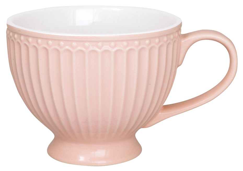 Porcelánový hrnek na čaj Alice Pale Pink