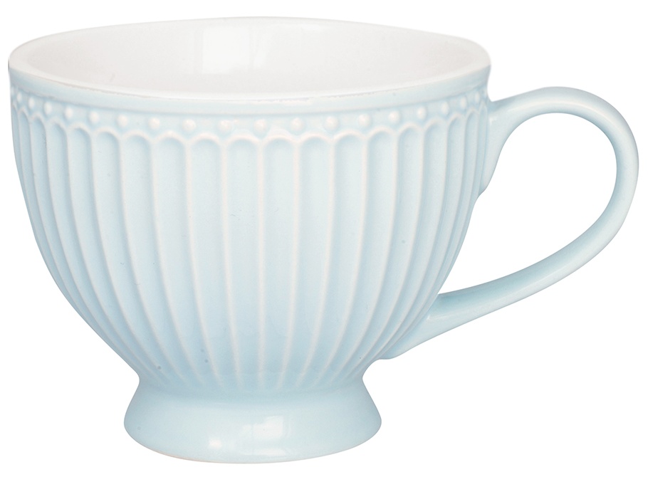 Porcelánový hrnek na čaj Alice Pale Blue