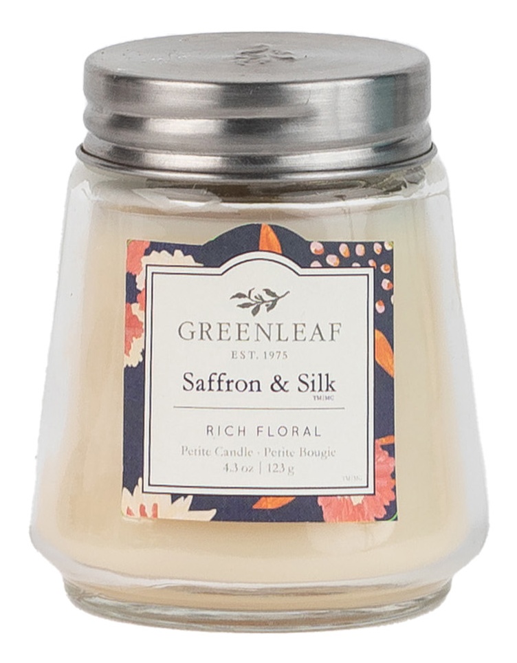 Vonná svíčka Saffron & Silk malá