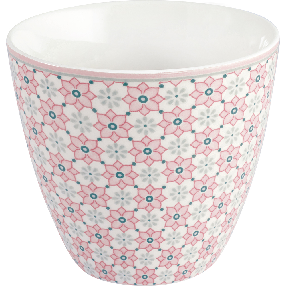 Porcelánový hrnek na latté Gwen Pale Pink