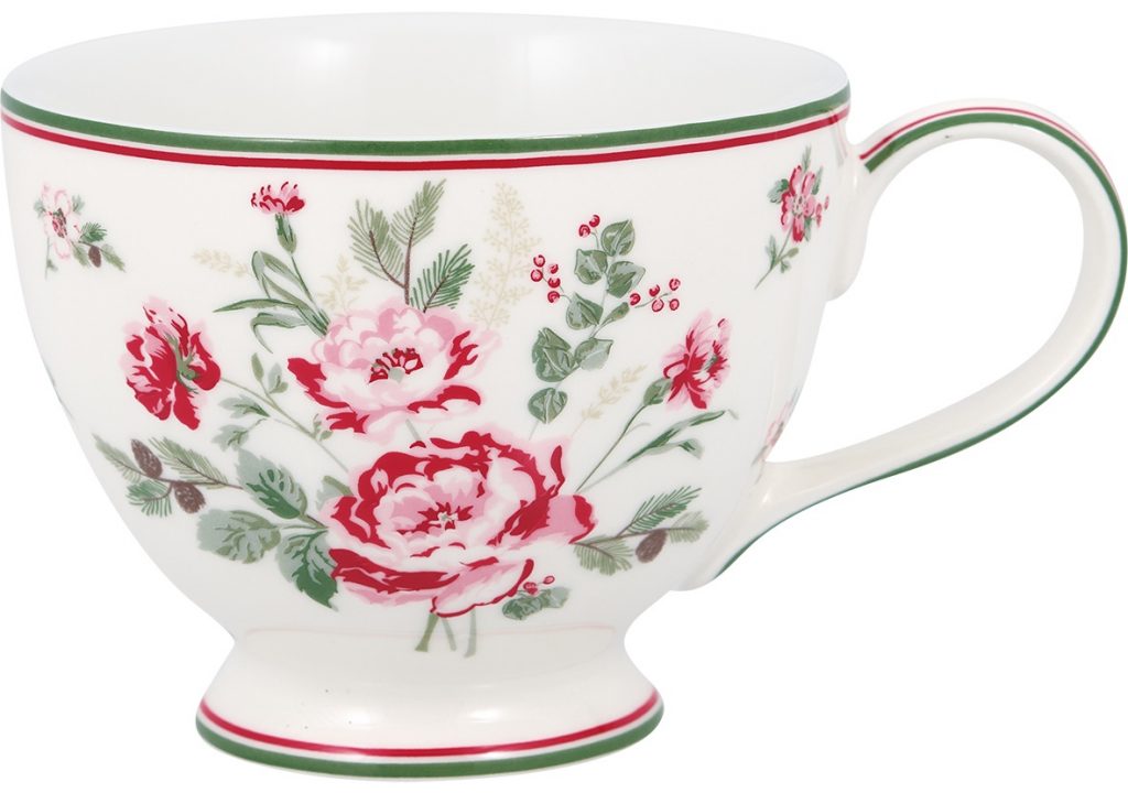 Porcelánový hrnek na čaj Leonora White