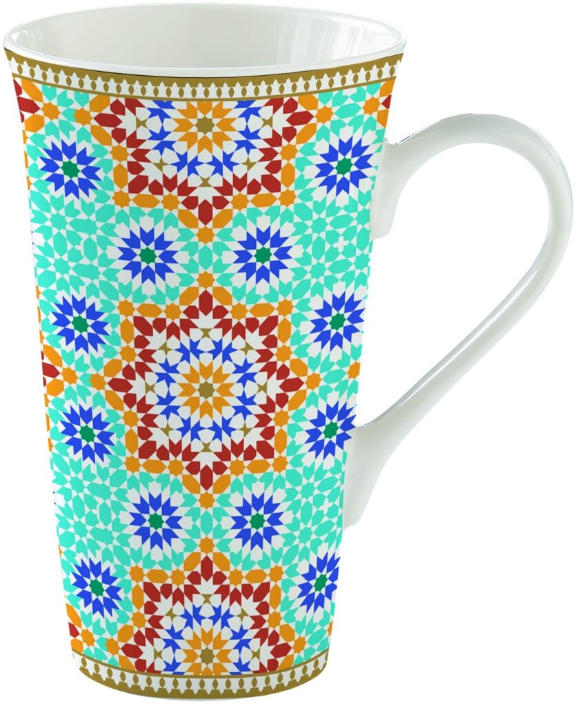 Porcelánový hrnek velký Marrakech